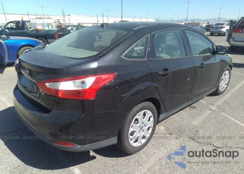 2012 Ford Focus Se from USA, damaged, VIN 1FAHP3F23CL207080